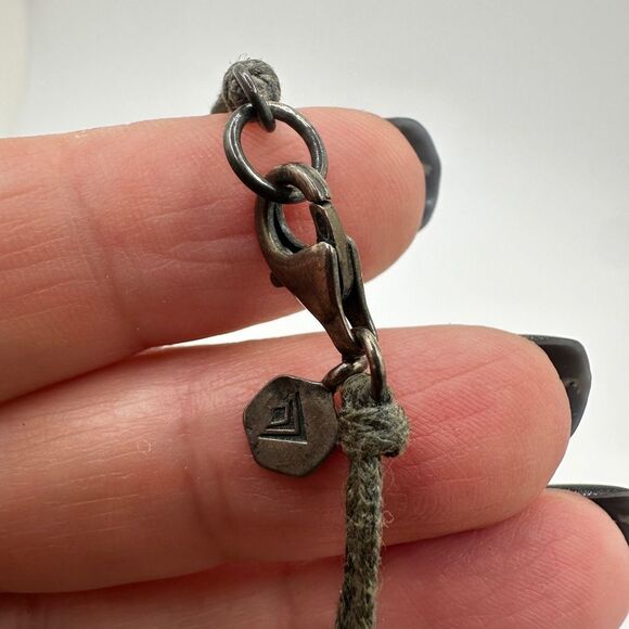 Silpada Designs Necklace N2190. Quartz, Pink Soapstone, Pearl. 24" long - Picture 7 of 8